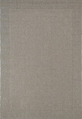 Entire view of the Noosa Rug's Outdoor Rug in a subtle Washed tone, perfectly capturing its elegant design and soft color, ideal for enhancing both outdoor and indoor areas.